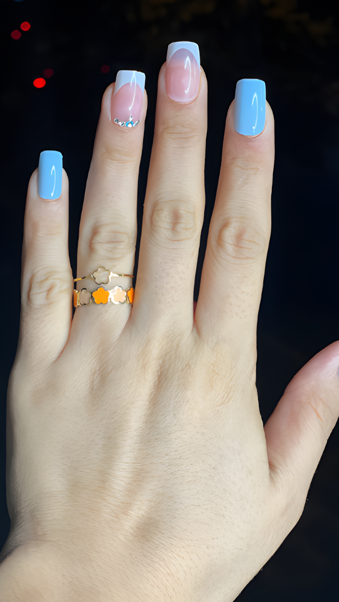 Bague Laya orange